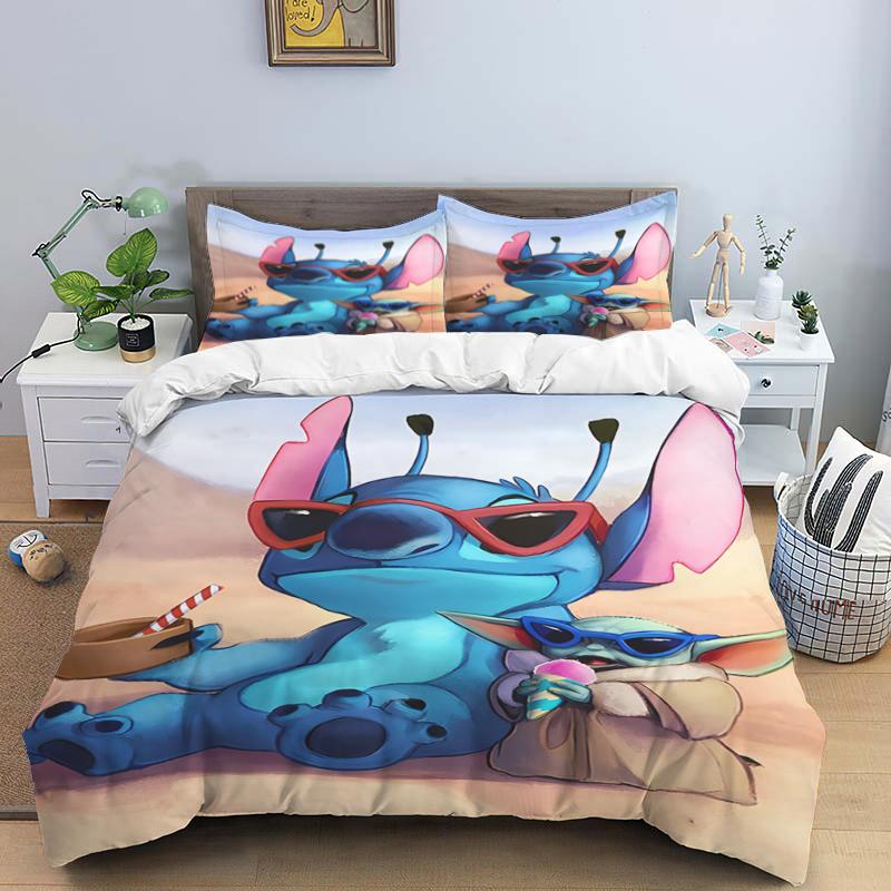 3D Bed set Beautiful Beach Bedding Bed Sets Modern Quilt Cover+pillowcases Winter California King Bedding Sets Jogo De Cama Bed