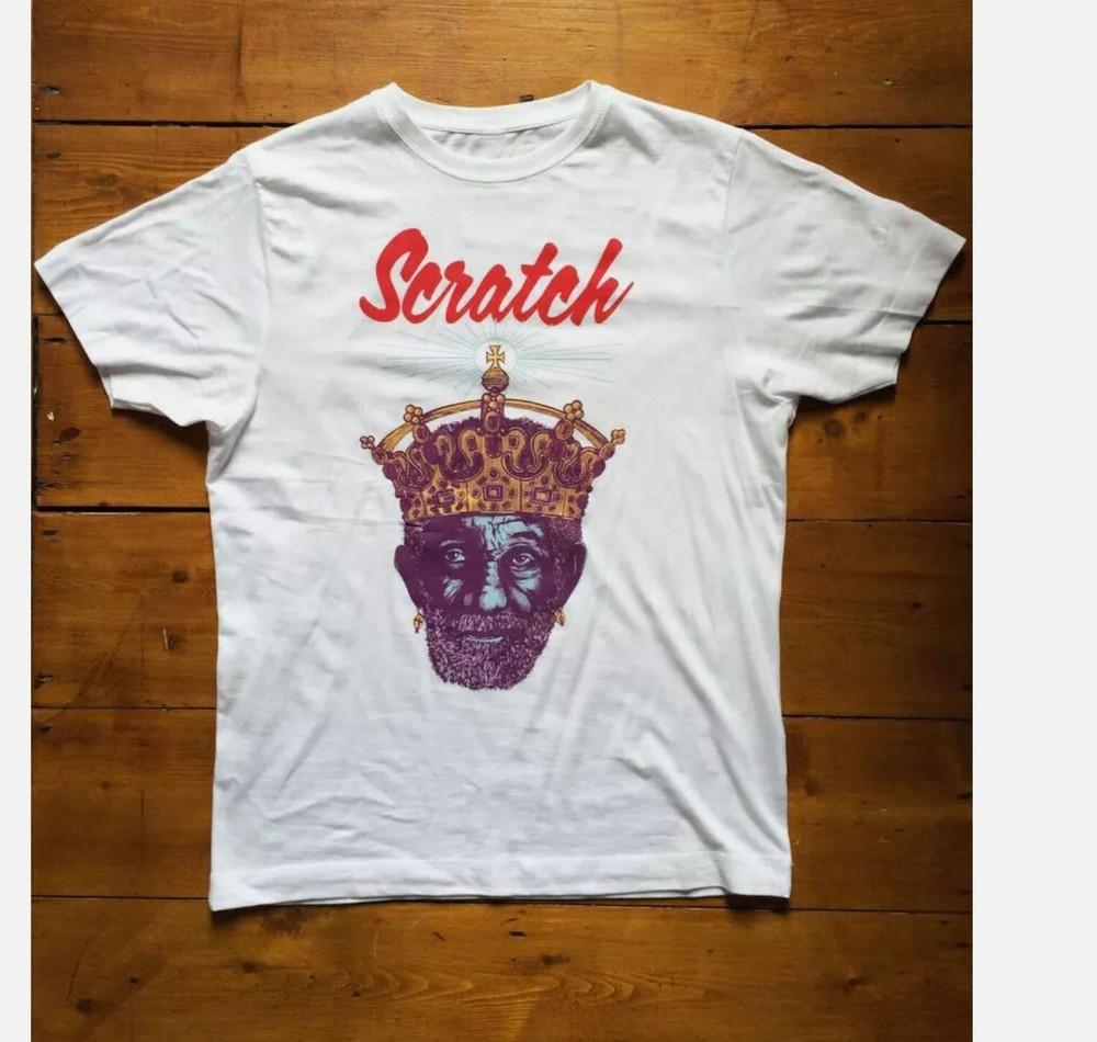 

Retro My King Lee Scratch Perry Shirt Short Sleeve White Unisex S-5XL Unisex T-Shirt S