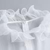 Elegant Detachable Lace Collar And Arm Sleeve Set For Formal Event Breathable Tulle Fabric Fashion Outfit Accessory