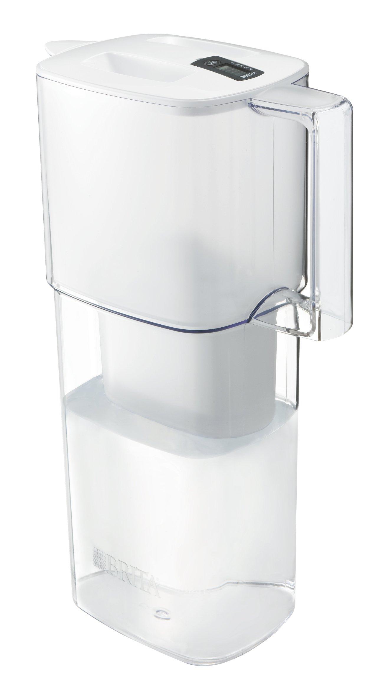 

Brita Water Purification Pot Requery White Memo Pot Type Water Purifier with 1 Cartridge Genuine 1.1L [Japanese Specifications/Japanese Product]
