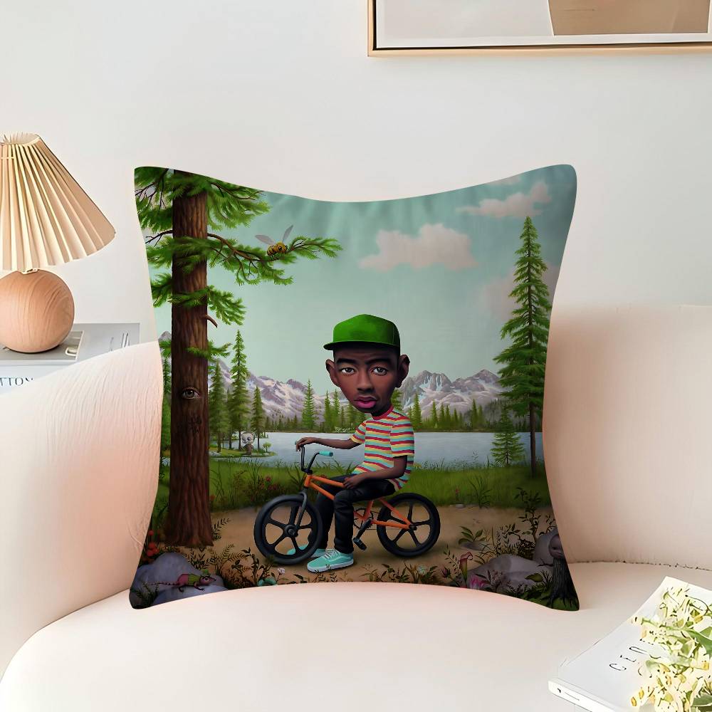 T-TylerS The Creator Cushion Cover Decorative Pillow Sofa Home Decor Case Pillow Cases