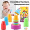 Potrivirea culorilor Stacking Cup Gândire logică Antrenament joc slam cup
