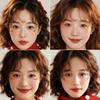 Ancient Style Children's Hanfu Makeup Stickers: Eye & Forehead Accents