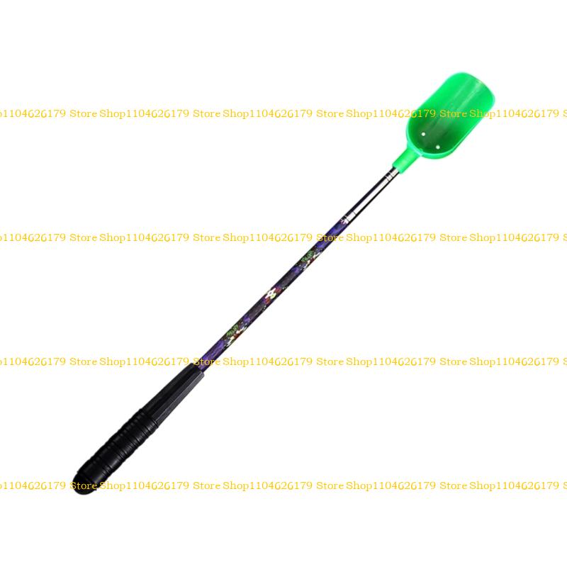 A1A2 Fishing Baiting Throwing Spoon Fishing Baits Spoon Baits Lure Feeder Scoops зелёный