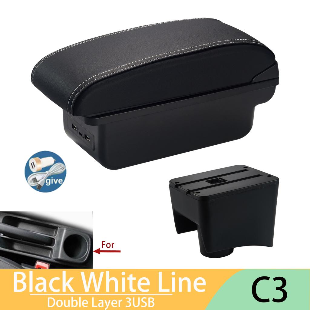 For Volkswagen POLO Armrest new For VW POLO Mk5 6R Vento Car Armrest box 2010-2018 Storage box Retrofit Interior Car Accessories
