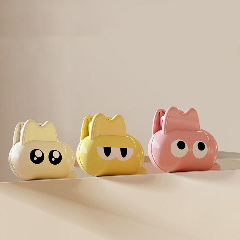 5Pcs Dustproof Cat Shaped Toothbrush Head Holder Toothbrush Head Protective Cover Travel