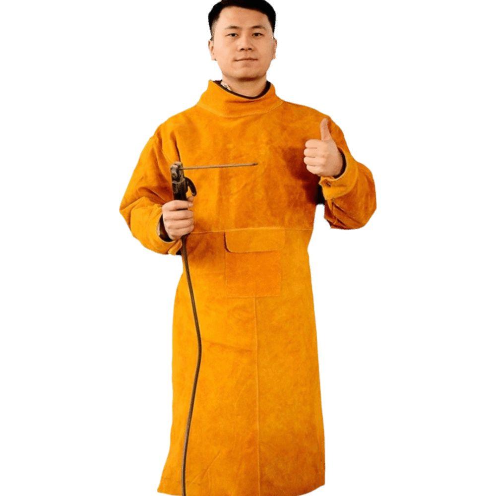 Long Sleeve Welding Work Clothes Flame Retardant Protective Clothing Welding Suit  Welding Work