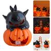 Jacks O Lanterns Light up Halloween Pumpkin Decors Halloween Party Decorations with LED Light for Desk Table Decors