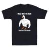 Mess With The Honk You Get The Bonk Funny Muscle Goose Quote Retro Men's T-Shirt