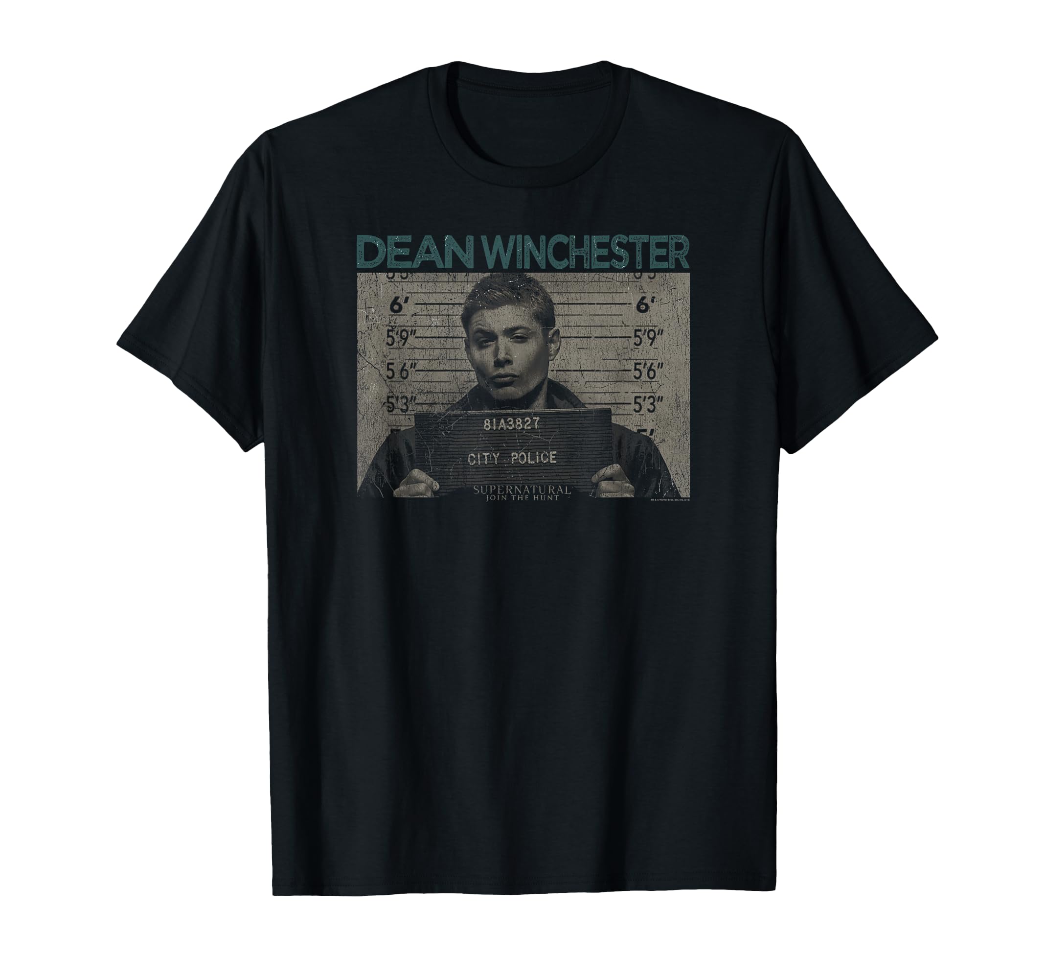 

Supernatural Dean Mugshot T-Shirt