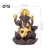 Trendshome Decor Lord Ganesha Indie Sloní bůh zpětné proudění kadidelnice držák kadidelnice dárek