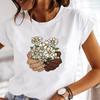 Tee Top Fashion T Shirt Clothing 90s Sweet Lovely Trend Style Casual Short Sleeve Women Print Lady Female Graphic T-shirt