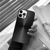 Brushed Metal Texture Steel Print Phone Case Cover For iPhone 17 Air 15 16 14 13 12 Pro Max 11 Pro Max Plus Coque