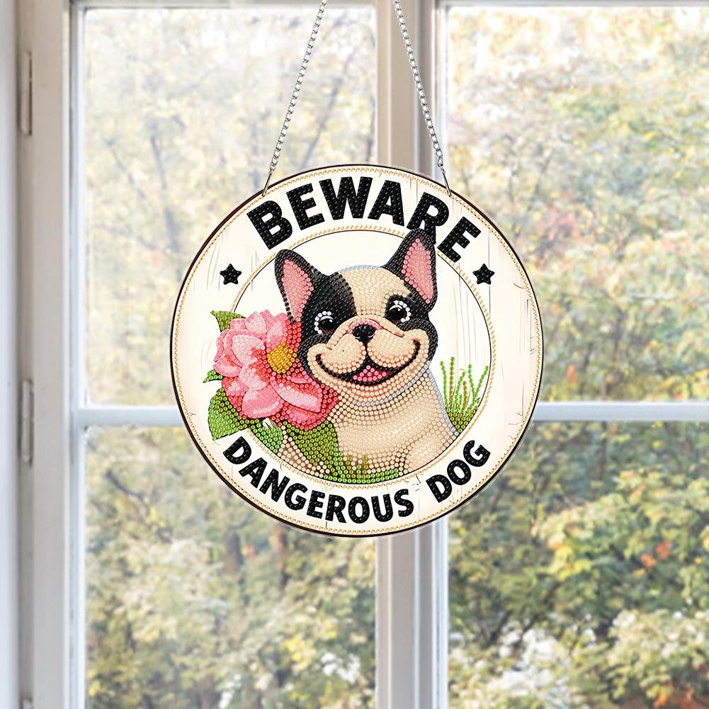 DIY 2D Flache Acryl Speziell Geformte Hängende Diamantkunst-Kits Diamantmalerei-Kits für Heimdekoration und Geschenk