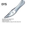Handheld Fish Peeler Double Row Sawtooth Useful Stainless Steel Fish Scale Scraper