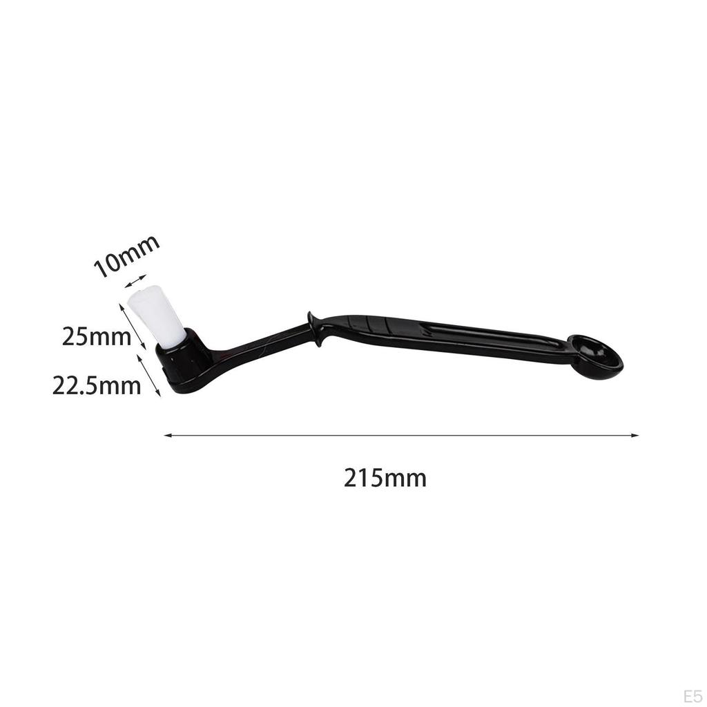 Coffee Cleaning Brush Accessories Replaceable Head Comfortable Grip with Spoon Ergonomic