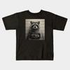 Boys Girls Soft Cotton Graphic Tees Trash Panda Raccoon Breathable Daily School Wear Kids T-Shirts