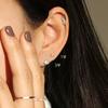 [14K Gold] Dia 0.3 Carat Lab Diamond Piercing