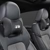 For VOLKSWAGEN VW 1Pcs Car Seat Headrest Auto Logo Neck Pillow For Volkswagen R Caddy Golf Passat Tiguan Jetta Beetle Atlas T-RO