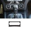 Pine Wood Grain Interior Air Conditioning Switch Panel Frame Stickers For Mercedes Benz C Class W204 2011-2014 Accessories