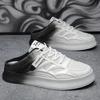 Summer Men's Shoes Spring New Simple One-pedal Lazy Shoes High Value Half Slippers Versatile Casual Trendy Shoes