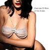 Pearls Body Chain Multilayer Chest Chains Festival Raves Body Chain Harness Body Accessories Jewelry for Women Girls