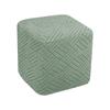 Full Coverage Ottoman Covers Geometric Jacquard Furniture Slipcovers  Sofa Footstool