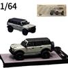 Gcd Diecast 1:64  Alloy Car Model Bronco Combat Gray New Arrival Collectible Ornament Play Vehicle Toys For Boy Original Box