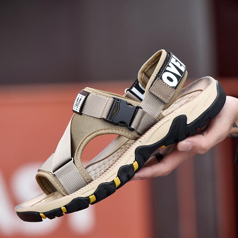 New Summer Men's Casual Sandals Breathable Non-slip Travel Beach Sports Sandals Men's Foreign Trade