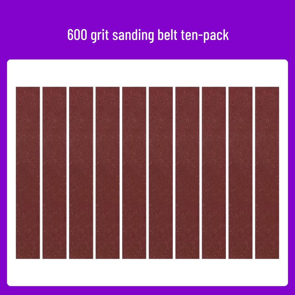 Multi-Size Sanding & Sharpening Belts for Knife Grinding and Polishing