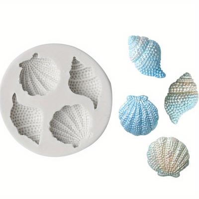 Shell Conch Fondant Cake Silicone Mold Ocean Series DIY Chocolate Candy Baking Tools