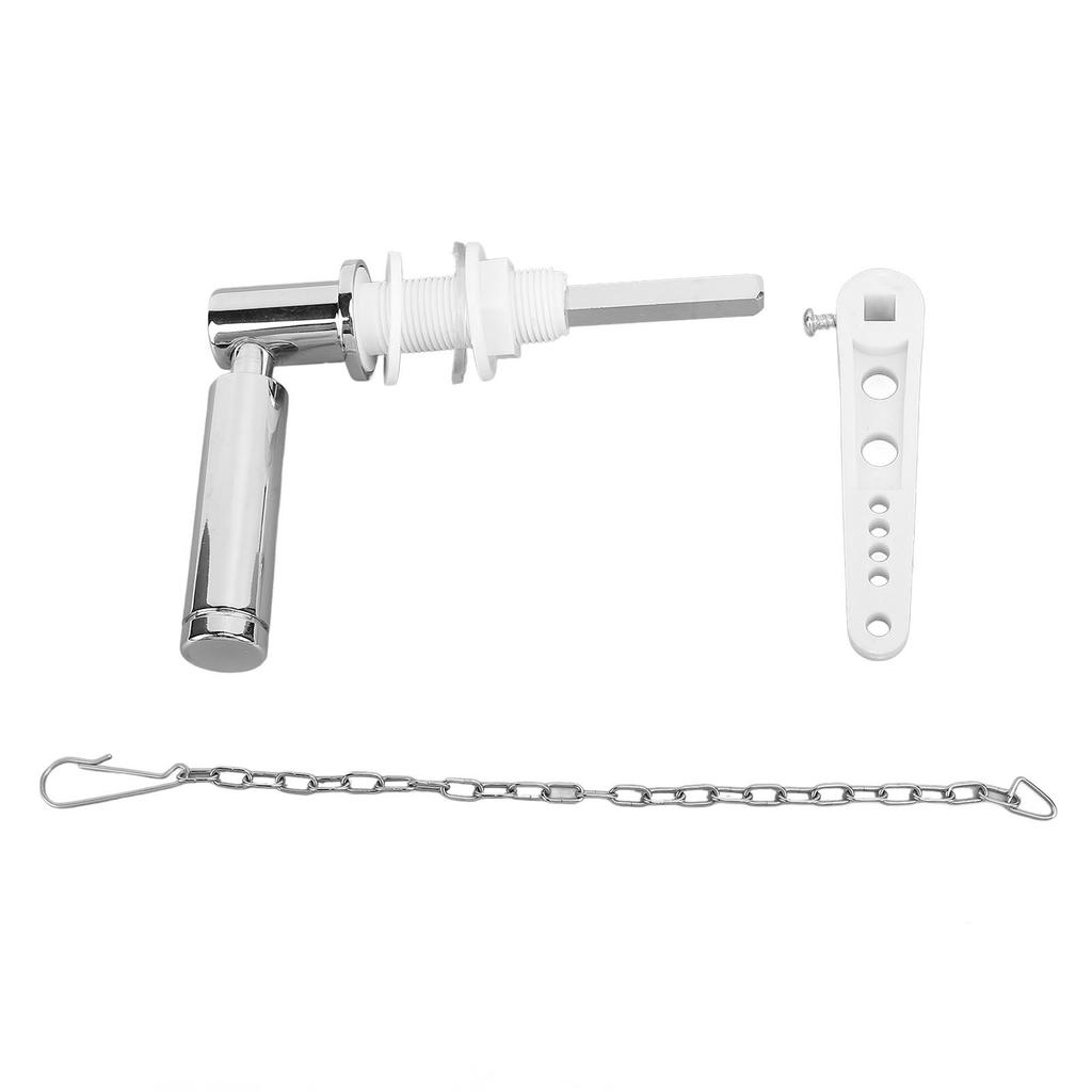 Toilet Flush Handle Replacement Kit Toilet Handle Replacement Toilet Cistern Lever Arm with Chain Ad