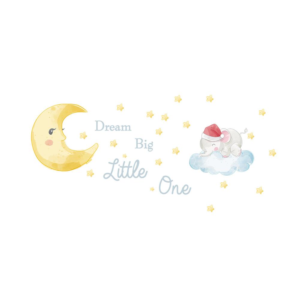 Children's Room Wall Stickers Cartoon Animals on Train Airplane Hot Air Balloon Wall Decals Baby Nursary Kindergarten Decoration