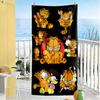 Garfield Beach Towel Soft Durable Quick-Dry Comfortable Lightweight Suitable for Swimming, Gym, Camping, Yoga Vacation