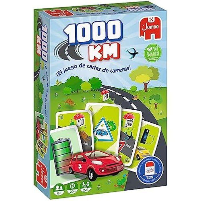 Jumbo 1000km - card game - family game - from 6 years - Spanish - family game for 2 to 6 players