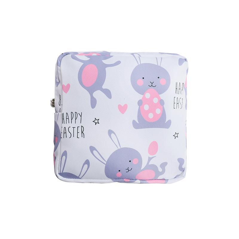Women Travel Small Cosmetic Bag Girl Lipstick Make Up Bag Beautician Sanitary Pad Bag Case for Daily Necessities Storage Bags