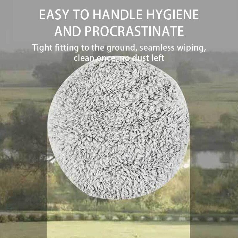 12pcs Replacement Cleaning Pads Window Cleaner Robot Rag For Hobot 188 168 198 388 Part Pack Electric Robot Absorbent Mop Cover