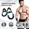 Power Twister Arm Exerciser, 60-100lbs Adjustable Spring Workout Bar, Forearm Triceps Chest Enhancer, Home Fitness Kit