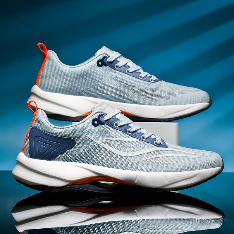 

Men Sports Running Shoes Casual Carbon Plate Marathon Breathable Lightweight Women s Comfortable Athletic Nonskid SneakersMen Sp 36 синій