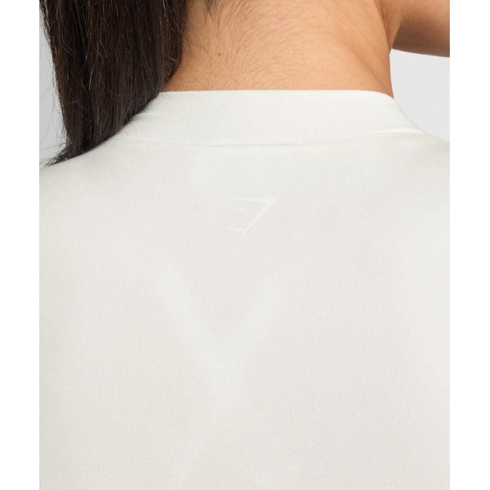 Gymshark SupersofT T shirT sofT whiTe B3b1x Wcmy