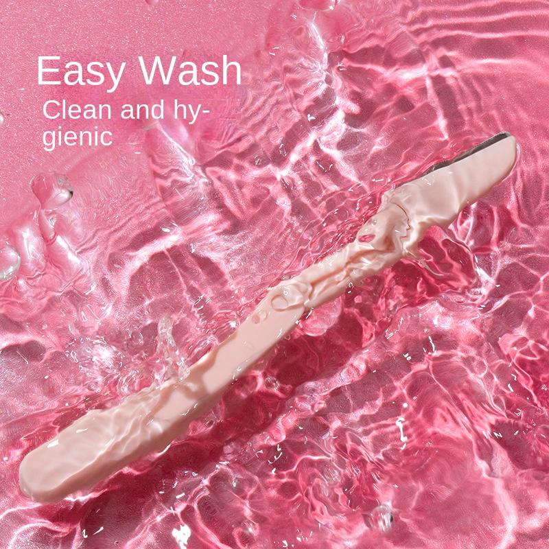 Professional Safe Foldable Eyebrow Razor for Women – Precision Trimmer Scratch-Resistant Beginner-Friendly Replaceable Blades