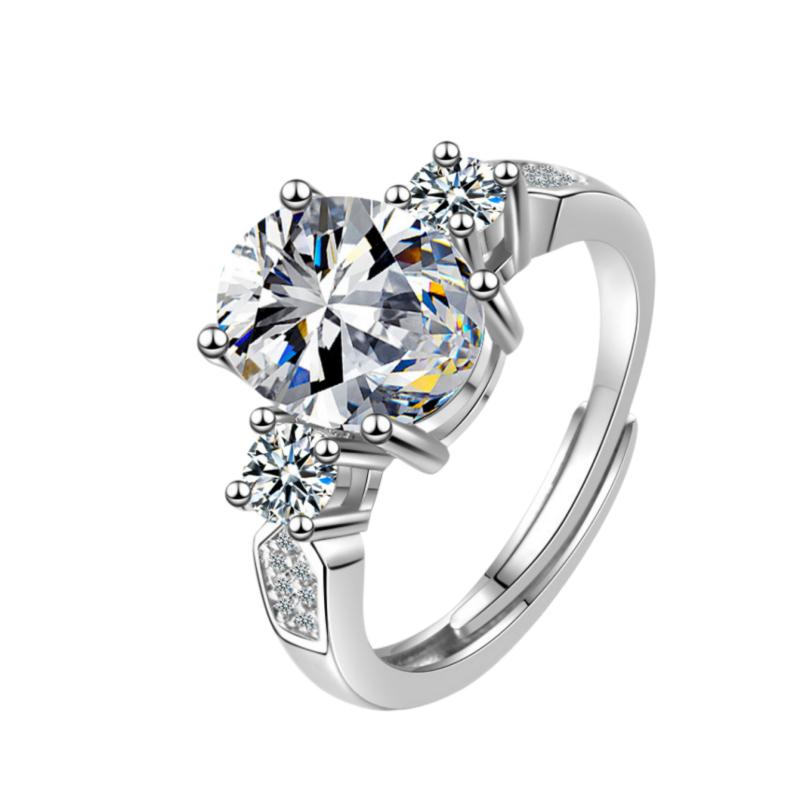 Luxury Copper Ring For Women Wedding Engagement Jewelry Accessories 5A Zircon Rings Fashion High Quality Gift