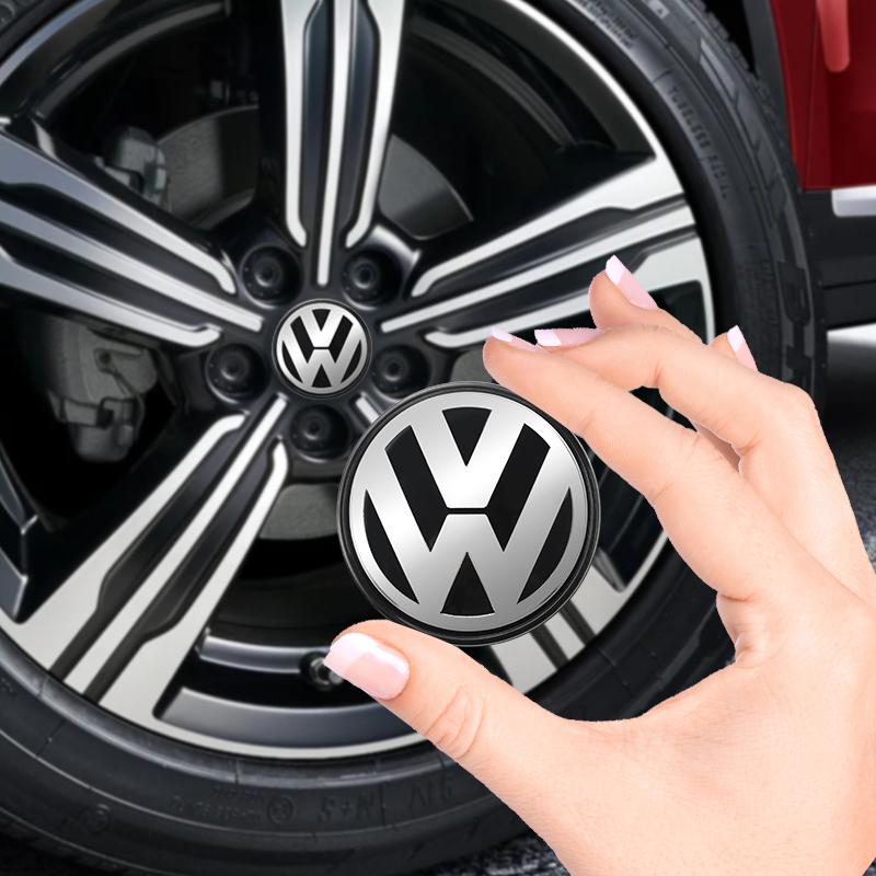 2026 Hot For VW VOLKSWAGEN 56mm 65mm For VW Volkswagen POLO Passat Tiguan Golf Jetta Car replace COVER Car Wheel Center Cap Hub 