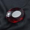 Loose Gemstone   For Pendant 99.35 Ct Natural Oval Cut Bloody Red Ruby