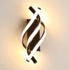 Spiral LED Minimalist Modern Wall Lights 3CCT LED Wall Lamp for Living Room Background Light for Home Study Room Decor Lighting