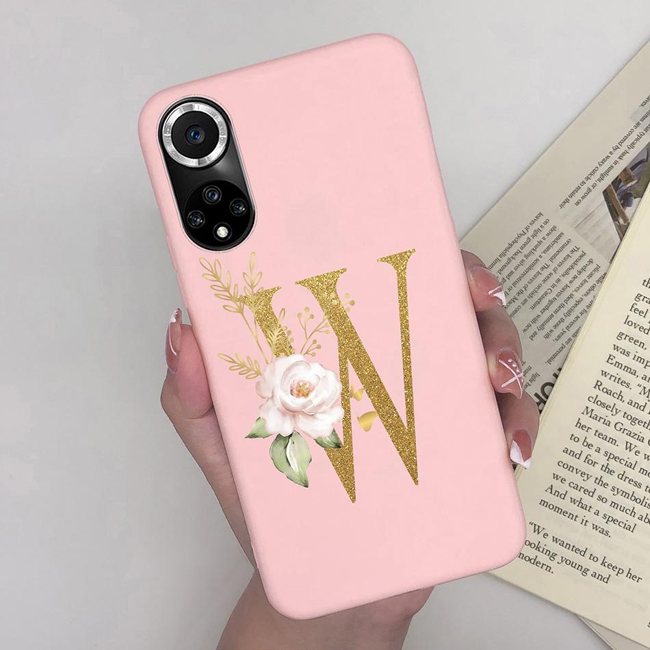 Für Huawei Nova 9 SE Pro Hülle Niedliche Buchstaben Weiche Silikonhülle Für Huawei Nova9 Pro Nova 9SE Handyhülle Fundas Stoßfester Bumper