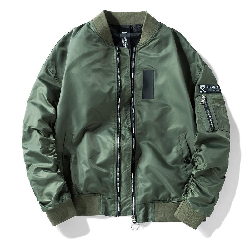 Men's Spring Men's Jackets Bomber Jackets Men's Baseball Uniforms Korean Style Trendy Slim Handsome Jackets for Men