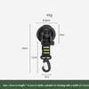 Black Awning Anchors Plastic Outdoor Camping Hooks New Tent Suckers Anchor