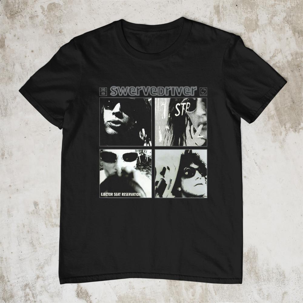 Swervedriver - Ejector Seat Reservation Black All Size T-Shirt AL160 Unisex T-Shirt S