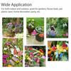 Outdoor Schmetterling Einsätze Lot Hof Lebensechte Blumentopf Bett Garten Kunst Metall